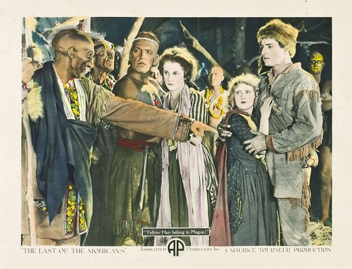 THE LAST OF THE MOHICANS 1920 FILM POSTER 1