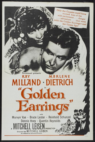 GOLDEN EARRINGS FILM POSTER 3