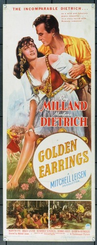 GOLDEN EARRINGS FILM POSTER 6